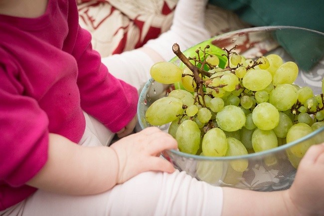 Bowl of grapes